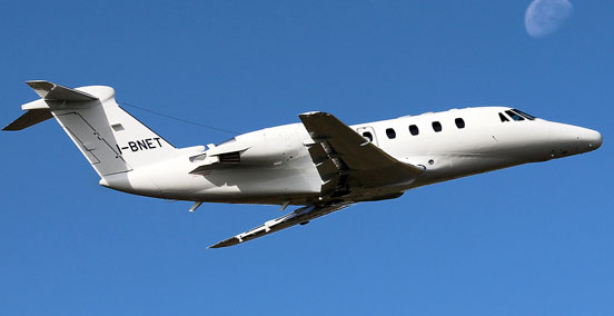 Aliserio,jet privato Citation VII